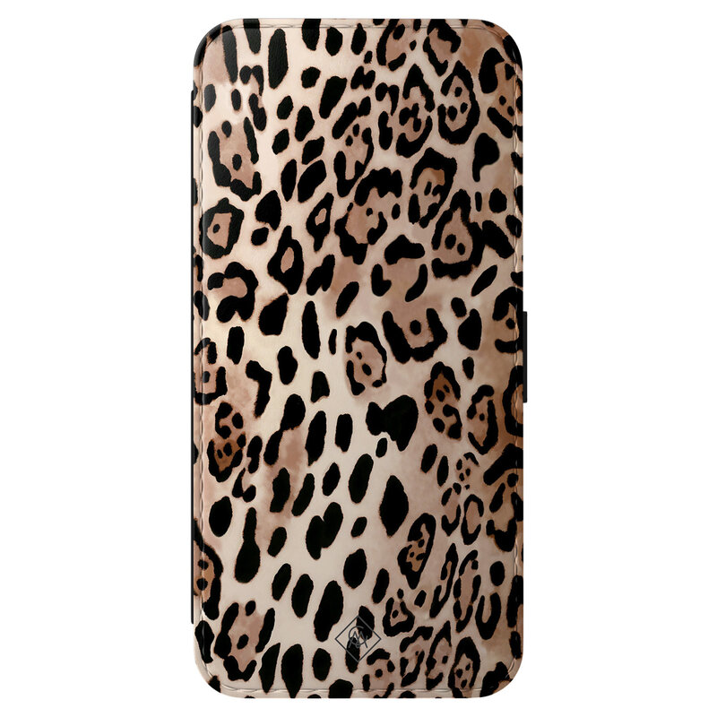 Casimoda Samsung Galaxy S25 FE flipcase - Luipaardprint