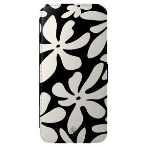 Casimoda Samsung Galaxy S25 FE flipcase - Noir bloom
