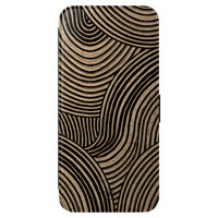 Casimoda Samsung Galaxy S25 FE flipcase - Ebony waves