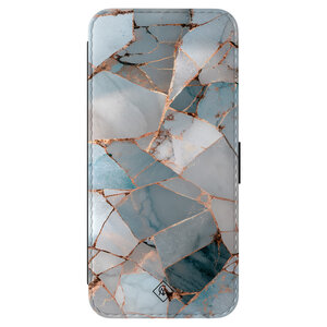 Casimoda Samsung Galaxy S25 FE flipcase - Azure geo