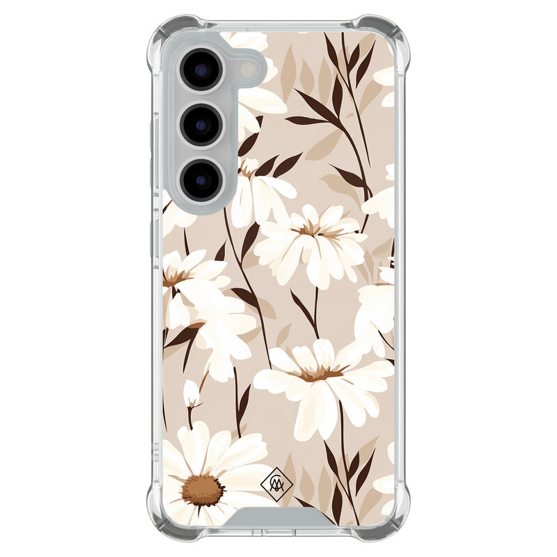 Casimoda Samsung Galaxy S23 shockproof hoesje - In bloom