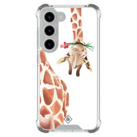 Casimoda Samsung Galaxy S23 shockproof hoesje - Giraffe