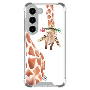 Casimoda Samsung Galaxy S23 shockproof hoesje - Giraffe