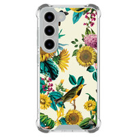 Casimoda Samsung Galaxy S23 shockproof hoesje - Sunflowers