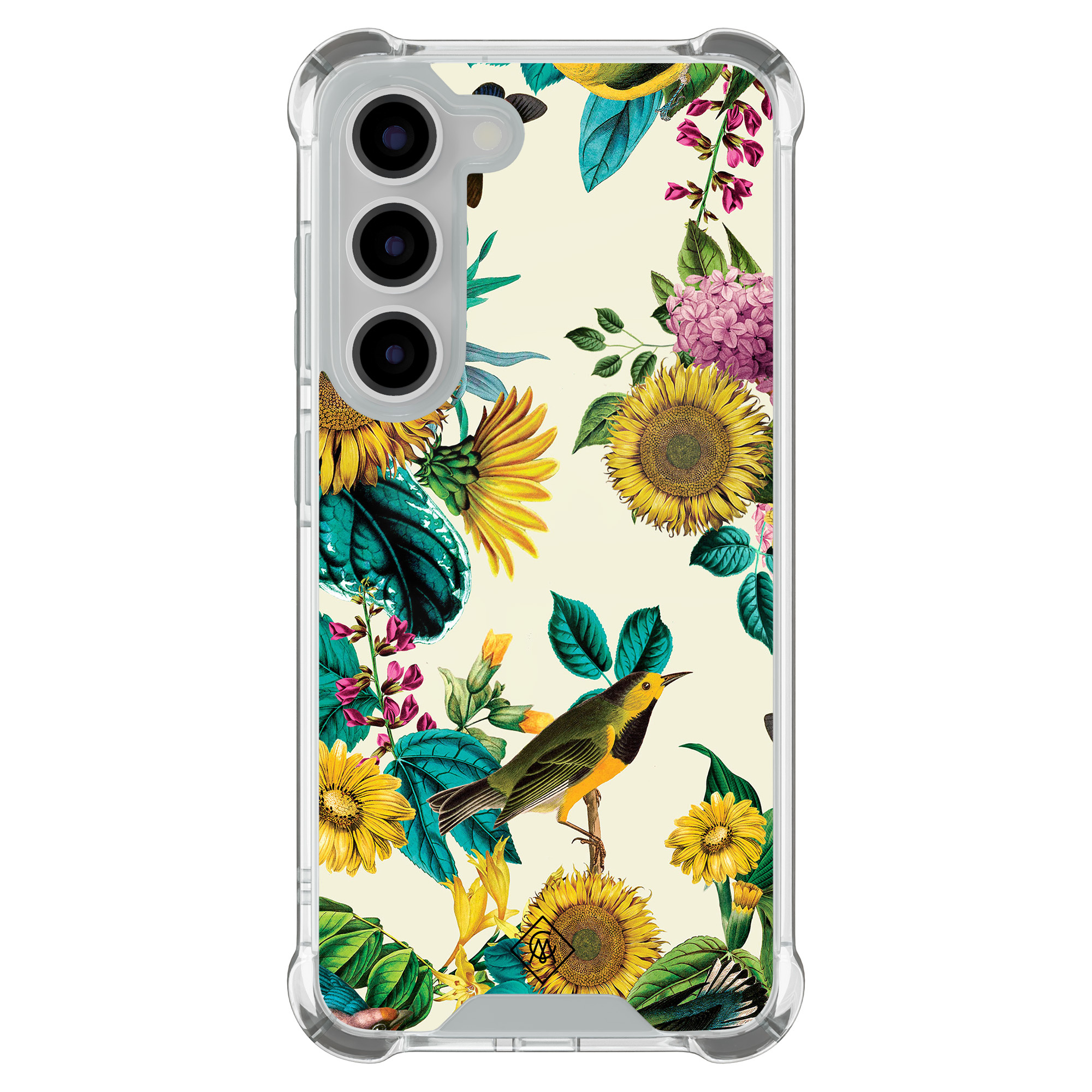 Samsung Galaxy S23 shockproof hoesje Sunflowers