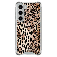 Casimoda Samsung Galaxy S23 shockproof hoesje - Golden wildcat