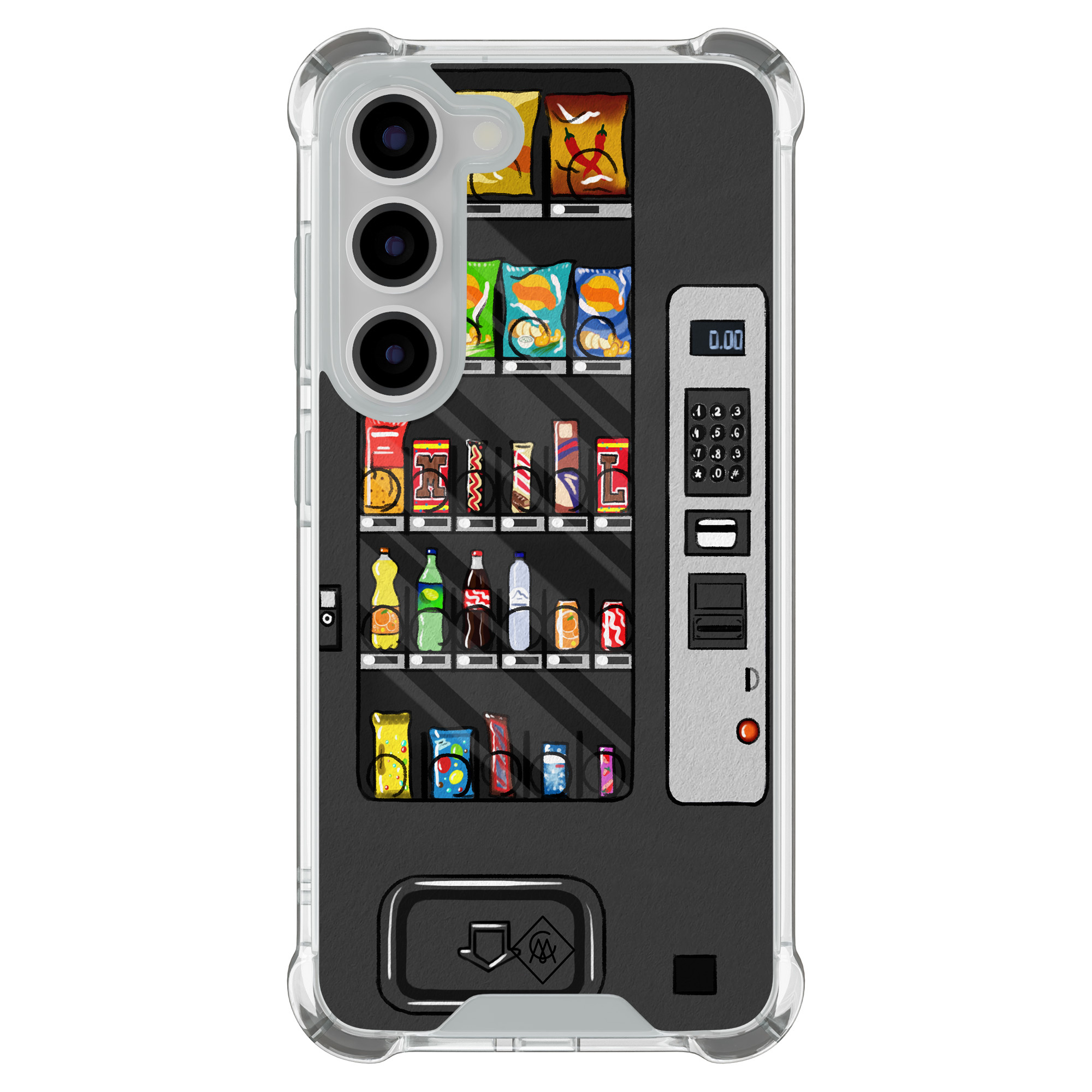 Samsung Galaxy S23 shockproof hoesje Snoepautomaat