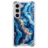 Casimoda Samsung Galaxy S23 shockproof hoesje - Ocean marble
