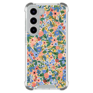 Casimoda Samsung Galaxy S23 shockproof hoesje - Blue gardens