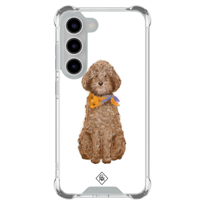 Casimoda Samsung Galaxy S23 shockproof hoesje - Labradoodle