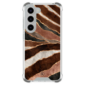 Casimoda Samsung Galaxy S23 shockproof hoesje - Earth agate