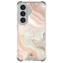 Casimoda Samsung Galaxy S26 shockproof hoesje - Marmer waves