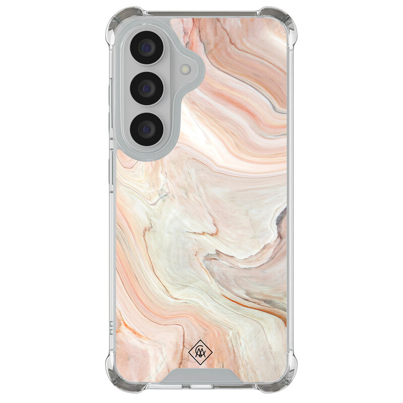 Casimoda Samsung Galaxy S26 shockproof hoesje - Marmer waves