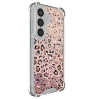 Casimoda Samsung Galaxy S26 shockproof hoesje - Rosé Leopard