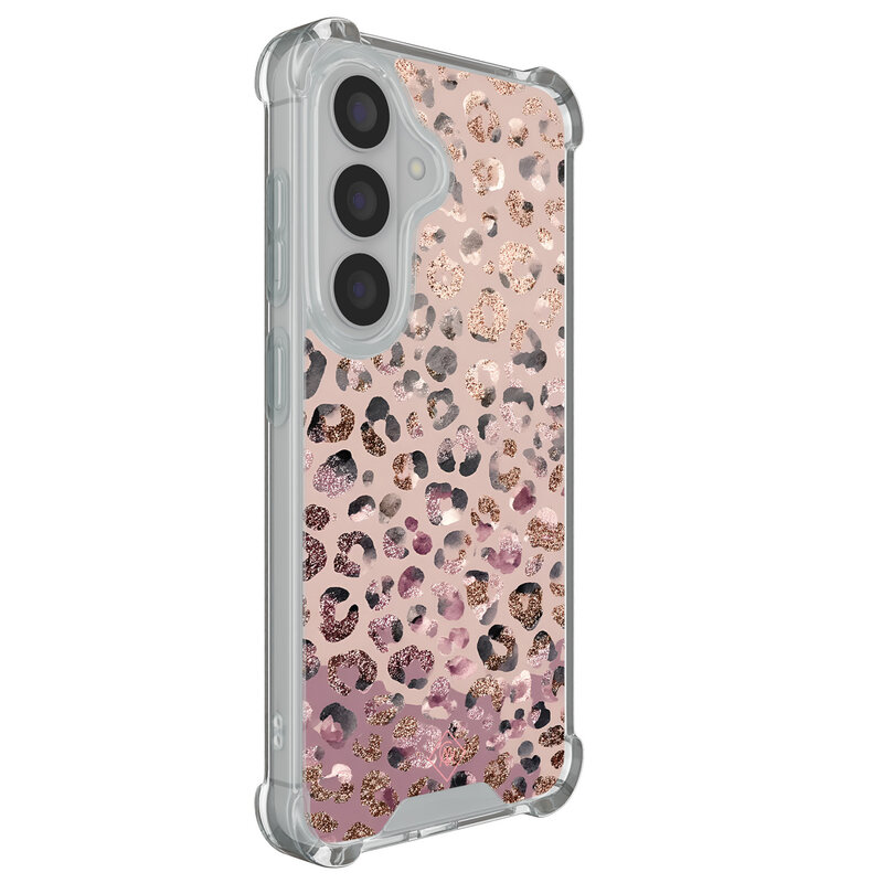 Casimoda Samsung Galaxy S26 shockproof hoesje - Rosé Leopard