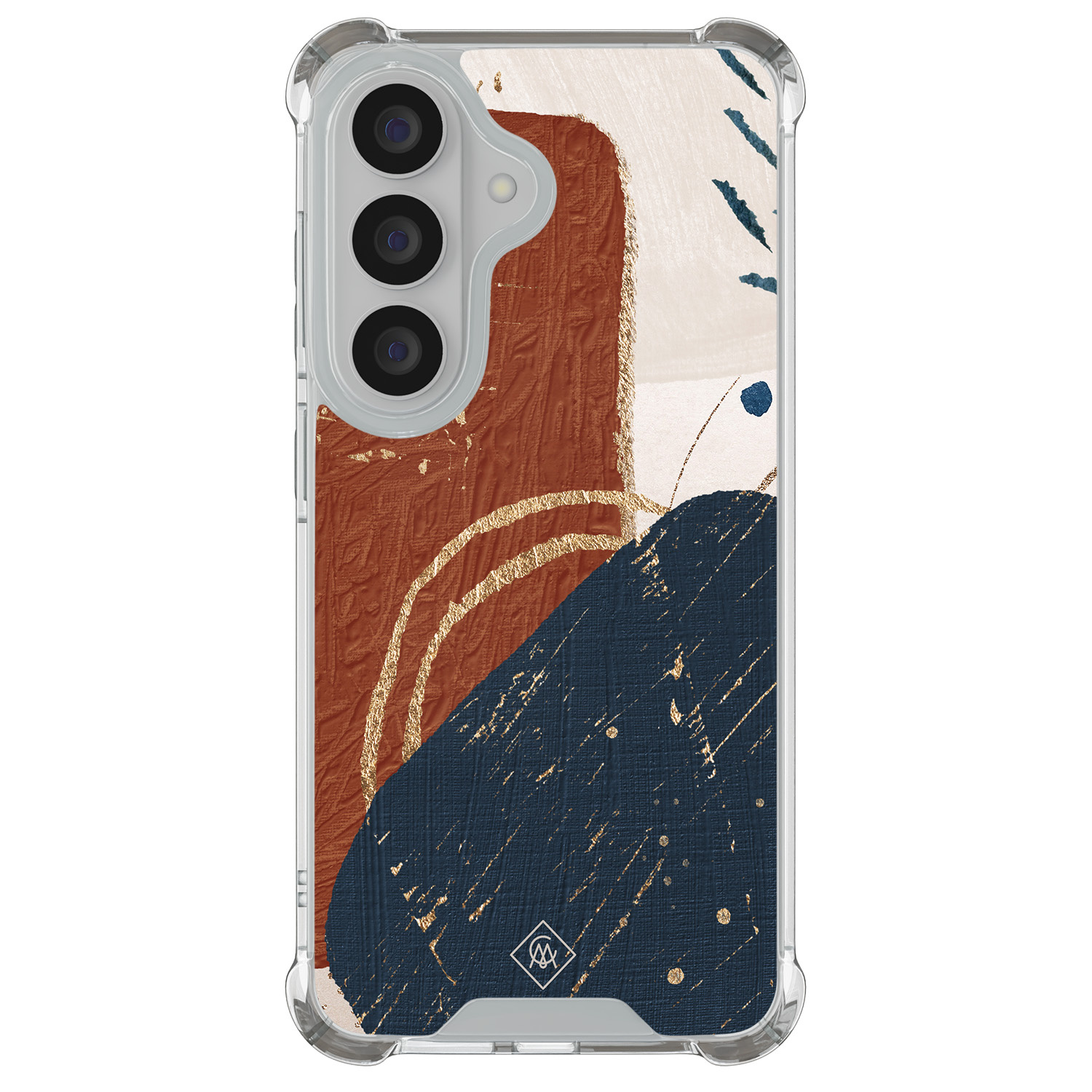 Samsung Galaxy S26 shockproof hoesje Abstract terracotta