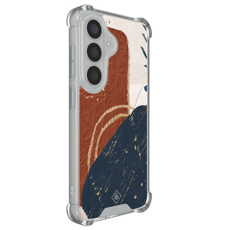 Casimoda Samsung Galaxy S26 shockproof hoesje - Abstract terracotta