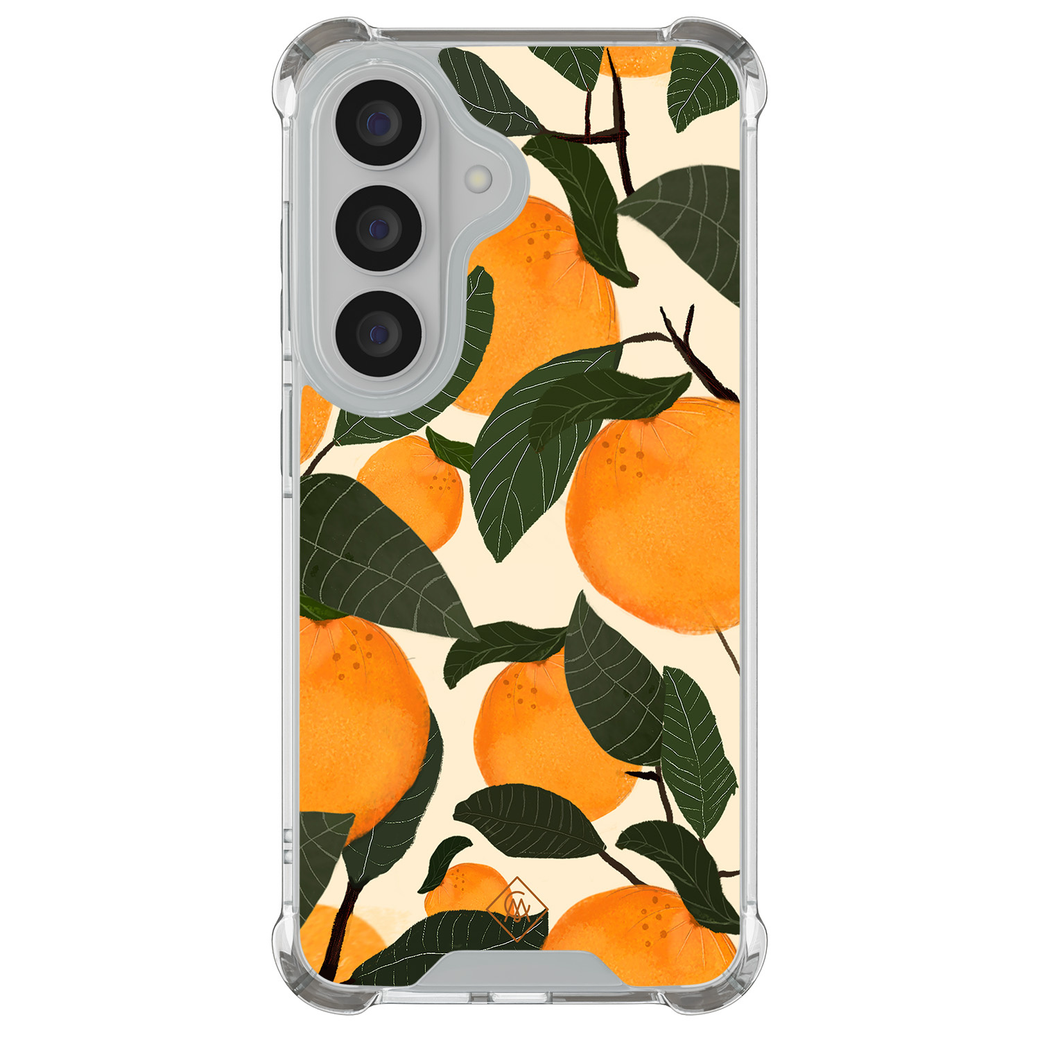 Samsung Galaxy S26 shockproof hoesje Orange garden