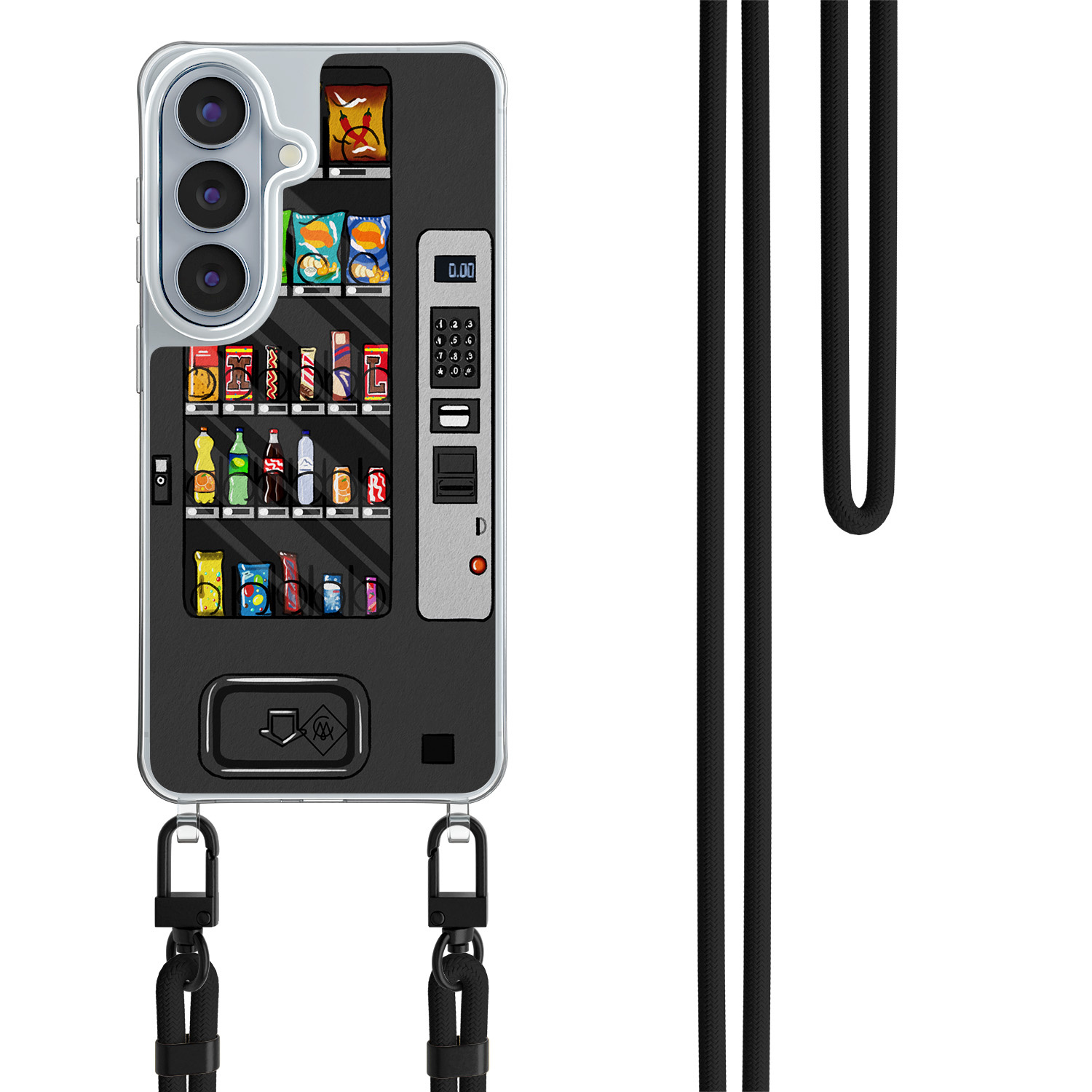 Samsung Galaxy S26 hoesje met zwart koord Snoepautomaat