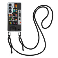 Casimoda Samsung Galaxy S26 hoesje met zwart koord - Snoepautomaat