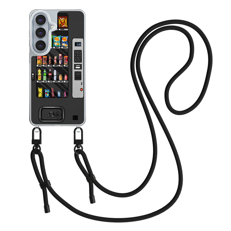 Casimoda Samsung Galaxy S26 hoesje met zwart koord - Snoepautomaat