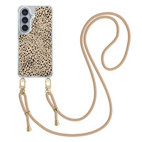 Casimoda Samsung Galaxy S26 hoesje met beige koord - Spot on