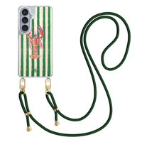 Casimoda Samsung Galaxy S26 hoesje met groen koord - Kreeft