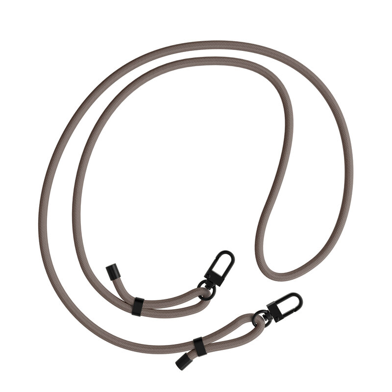 Casimoda Samsung Galaxy S26 hoesje met donkerbruin koord - Emerald Marble