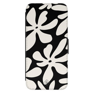Casimoda Samsung Galaxy S24 flipcase - Noir bloom