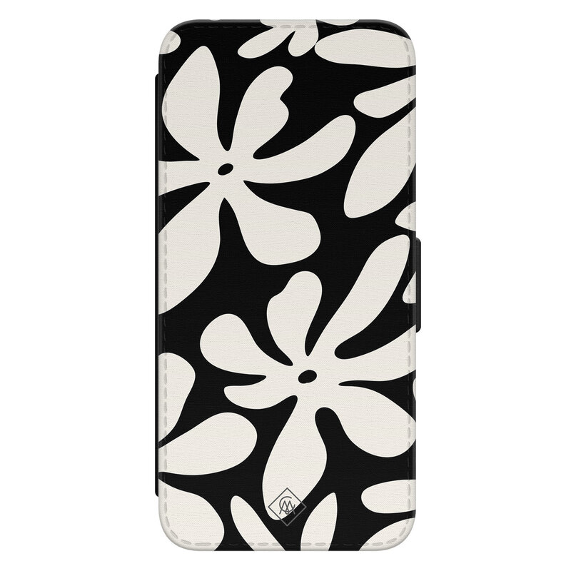 Casimoda Samsung Galaxy S24 flipcase - Noir bloom