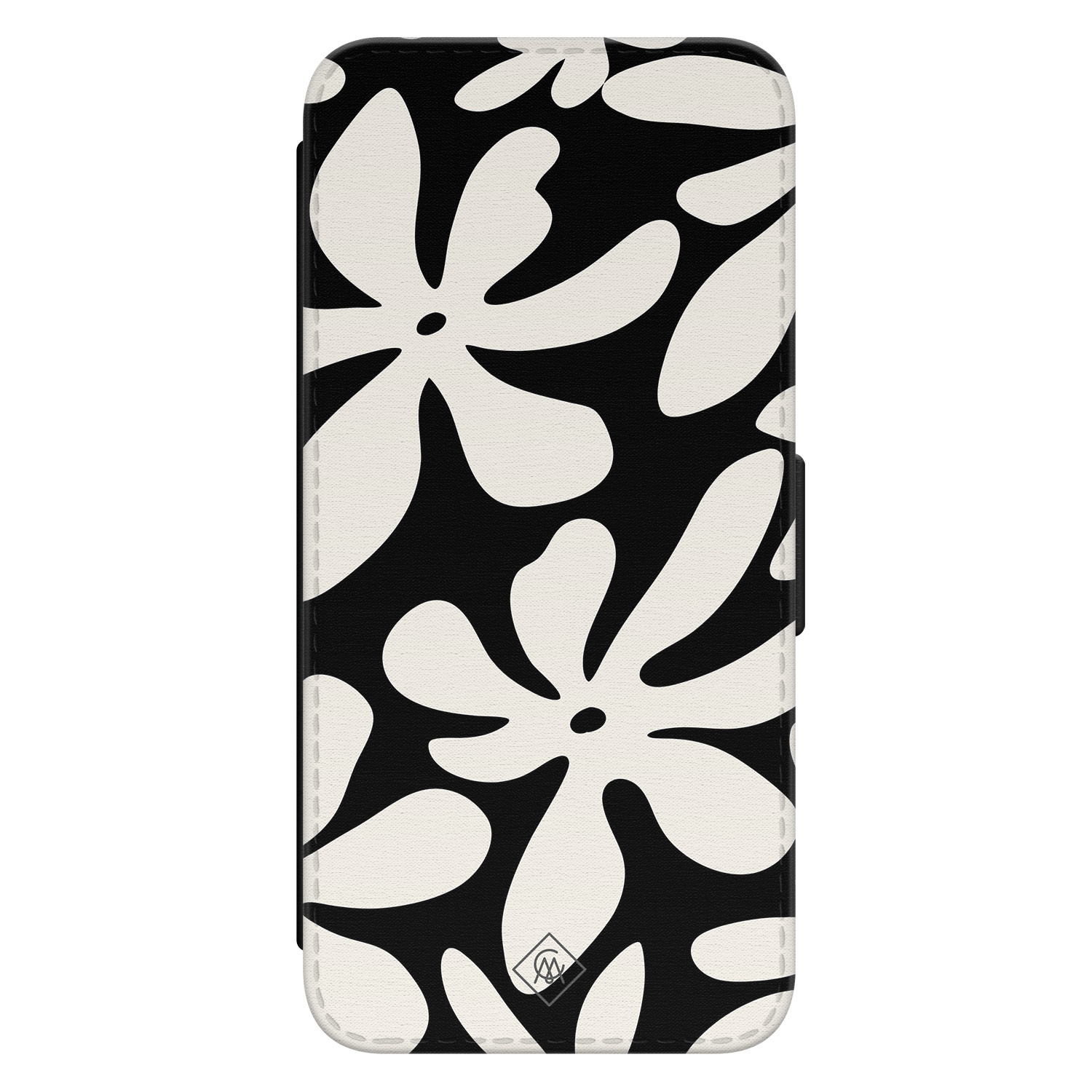 Samsung Galaxy S24 flipcase Noir bloom