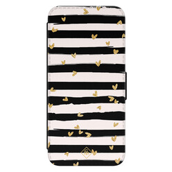 Casimoda Samsung Galaxy S24 flipcase - Hart streepjes