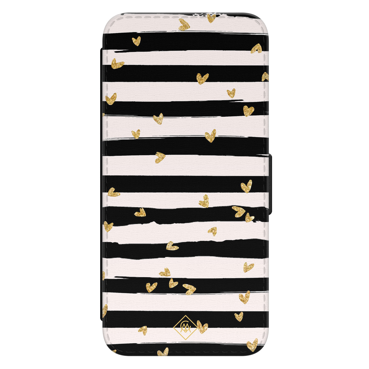 Samsung Galaxy S24 flipcase Hart streepjes