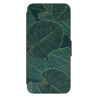 Casimoda Samsung Galaxy S24 flipcase - Monstera leaves