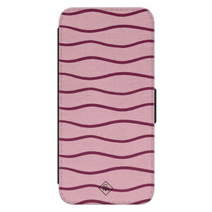 Casimoda Samsung Galaxy S24 flipcase - Soft stripes