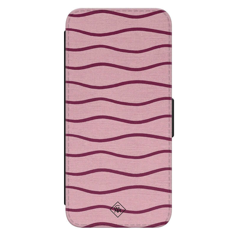 Casimoda Samsung Galaxy S24 flipcase - Soft stripes