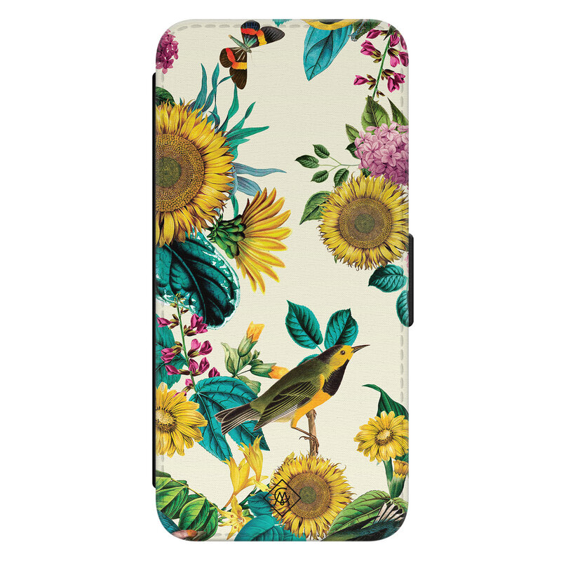 Casimoda Samsung Galaxy S24 flipcase - Sunflowers