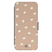 Casimoda Samsung Galaxy S24 flipcase - Sweet daisies