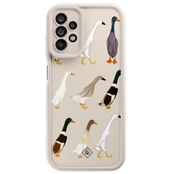 Casimoda Samsung Galaxy A23 beige case - Duck life