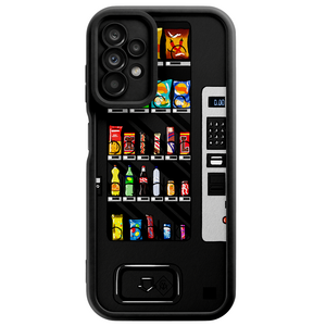 Casimoda Samsung Galaxy A23 zwarte case - Snoepautomaat