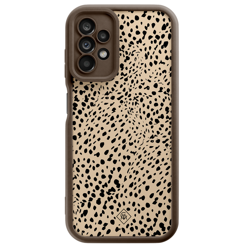 Casimoda Samsung Galaxy A23 bruine case - Spot on
