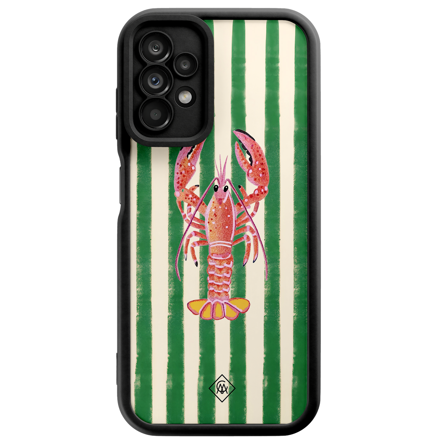 Samsung Galaxy A23 zwarte case Kreeft