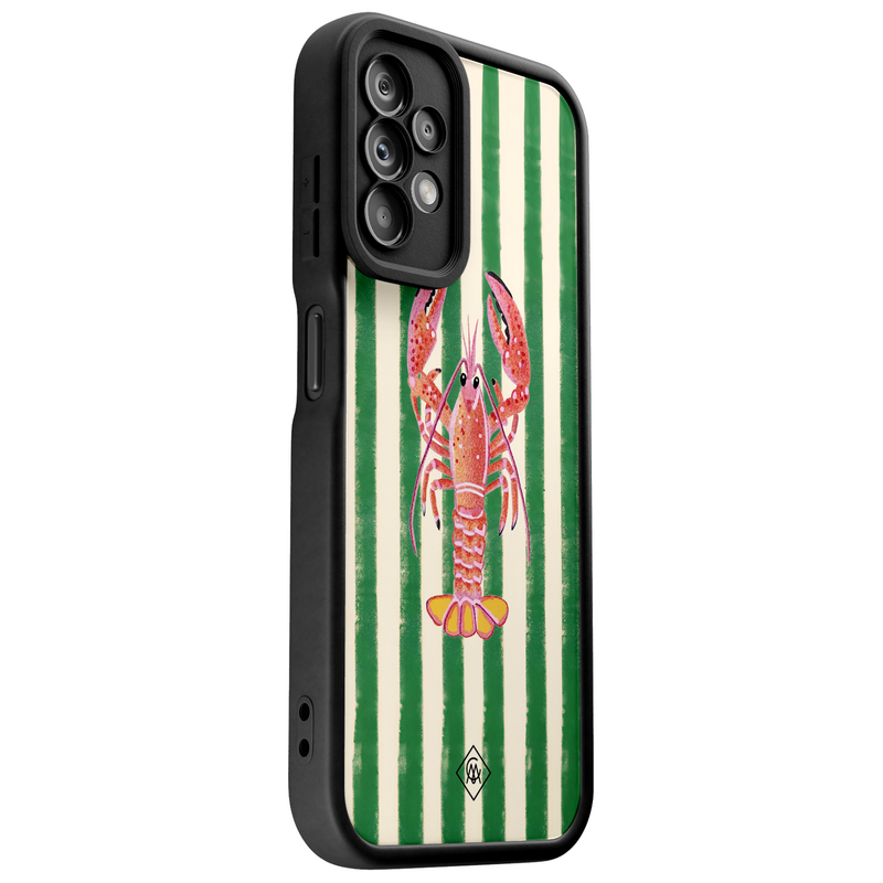 Casimoda Samsung Galaxy A23 zwarte case - Kreeft