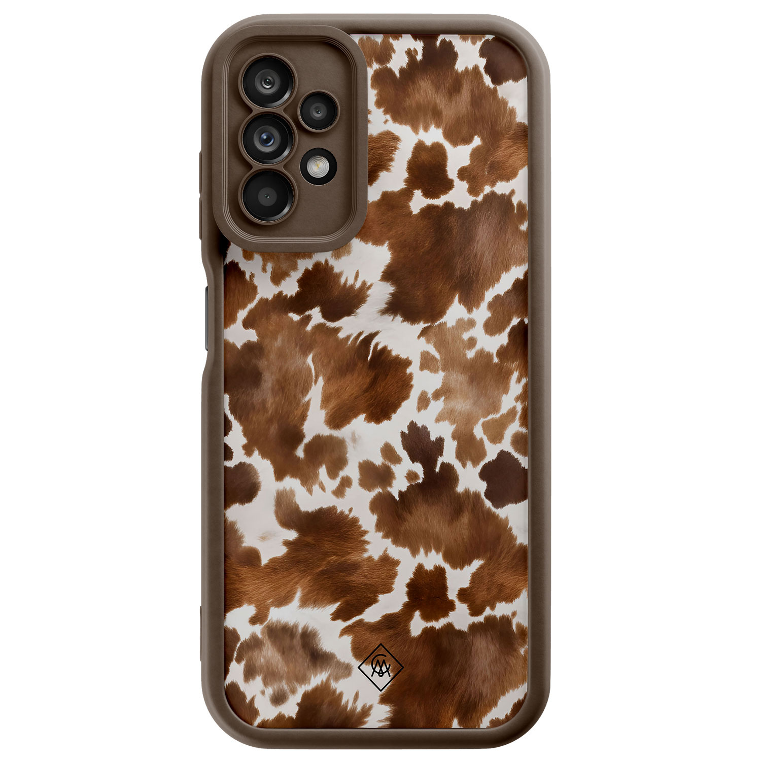 Samsung Galaxy A23 bruine case Koeienprint
