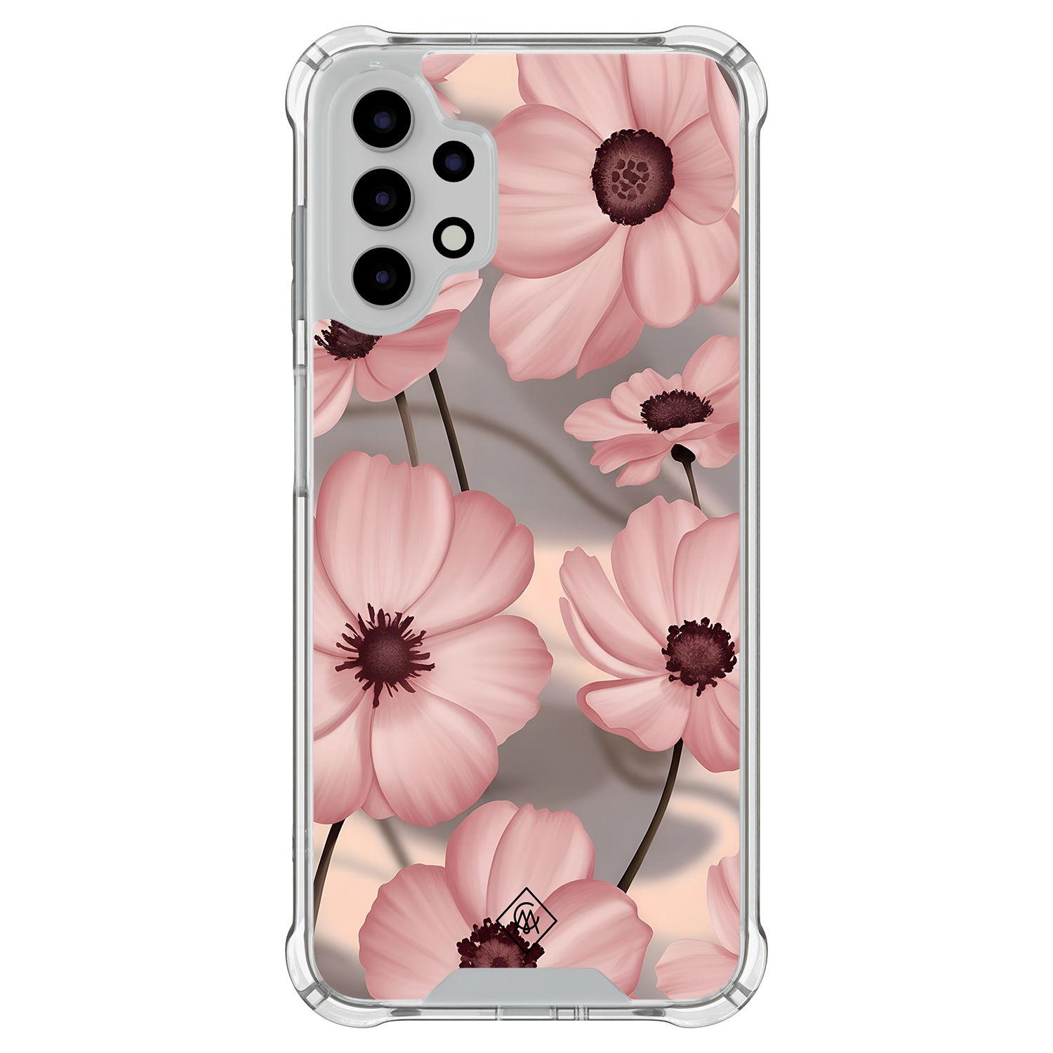 Samsung Galaxy A13 4G shockproof hoesje Soft bloom pink
