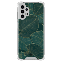 Casimoda Samsung Galaxy A13 4G shockproof hoesje - Monstera leaves