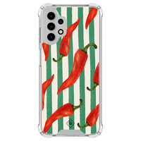Casimoda Samsung Galaxy A13 4G shockproof hoesje - Hot pepper vibes