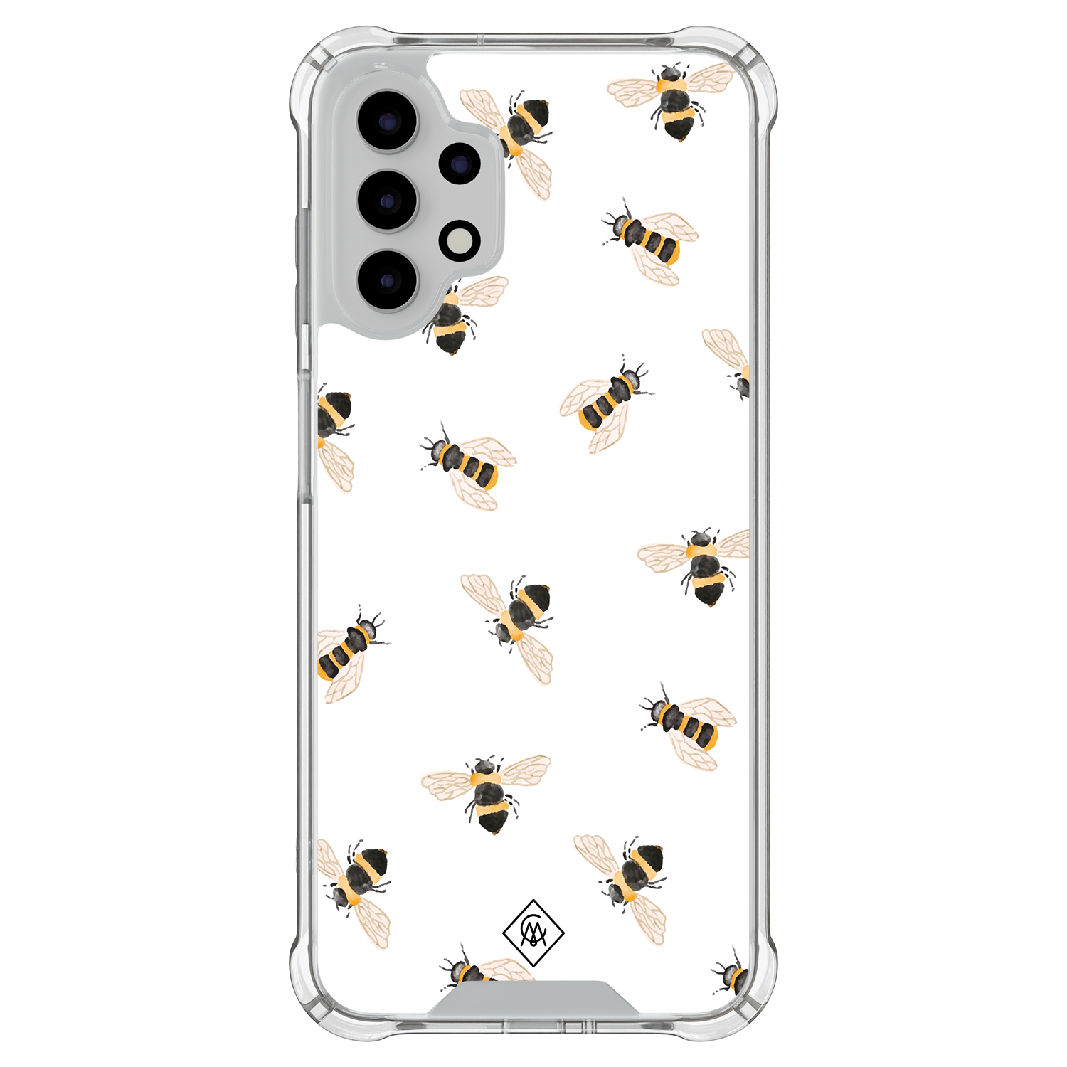 Samsung Galaxy A13 4G shockproof hoesje Bee happy