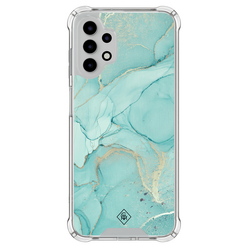 Casimoda Samsung Galaxy A13 4G shockproof hoesje - Touch of mint