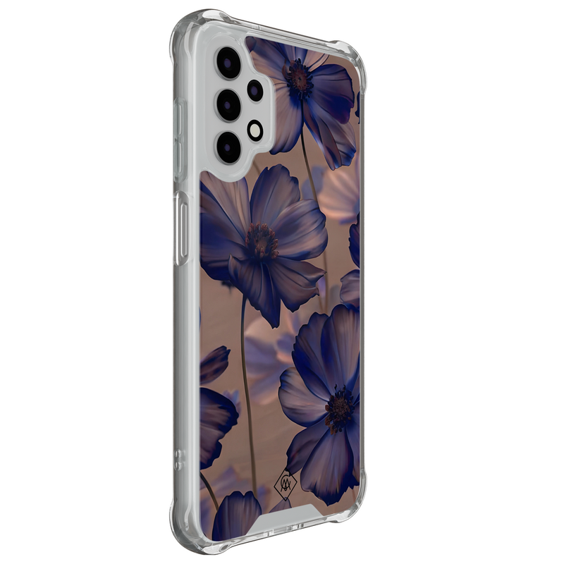 Casimoda Samsung Galaxy A13 4G shockproof hoesje - Twilight petals
